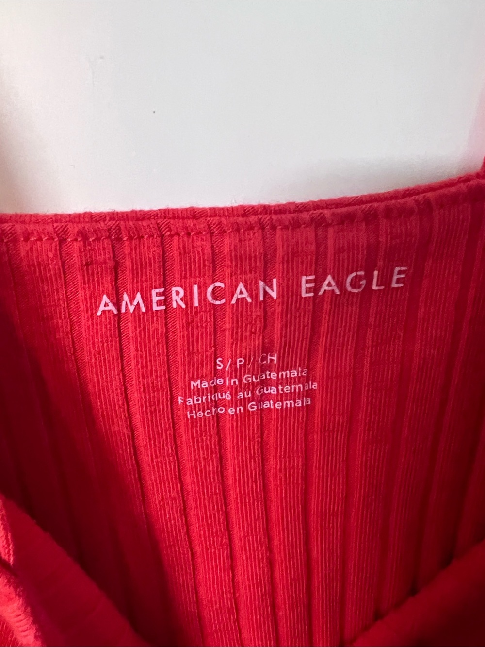 Red Ribbed Square-Neck Tank Top - Women - Picture 2 of 2